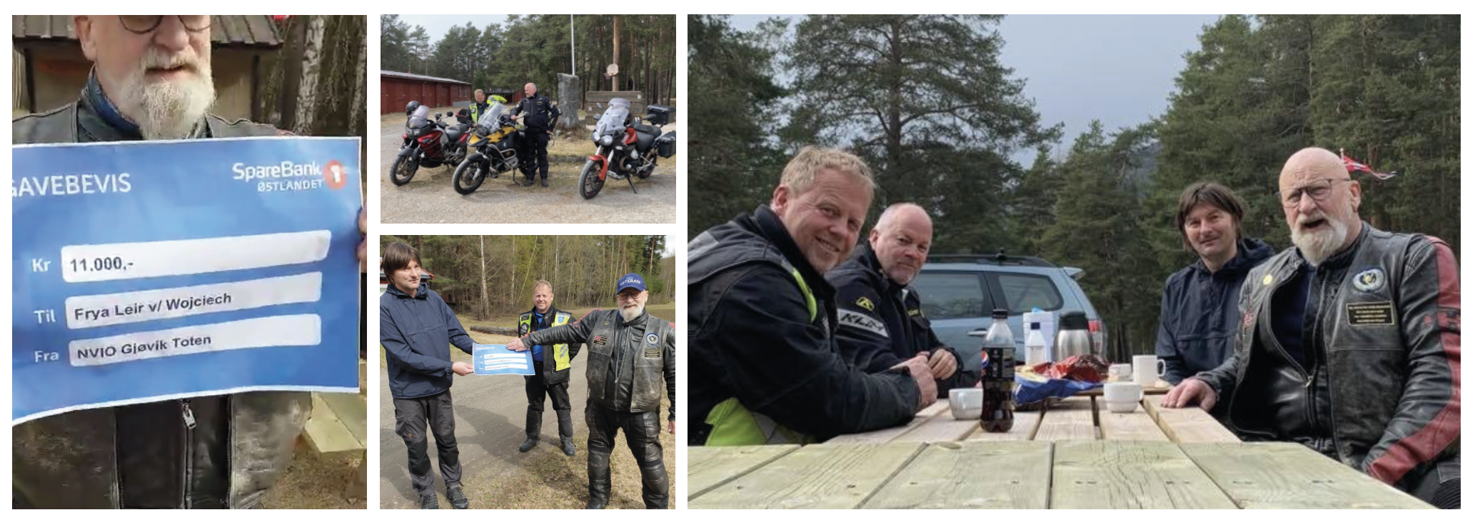 MC veteraner donerer penger