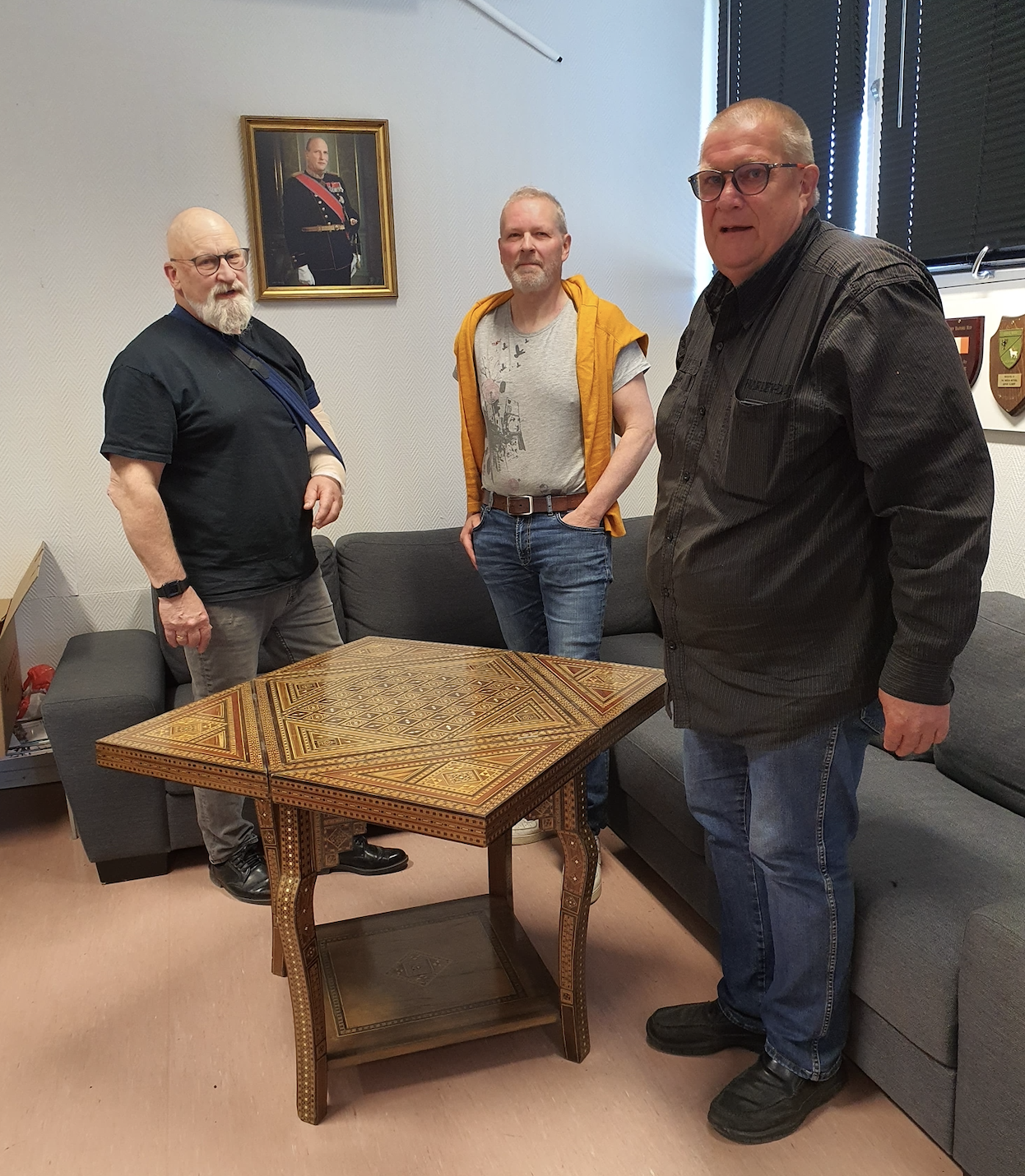 En flott historisk gave til NVIO Gjøvik 