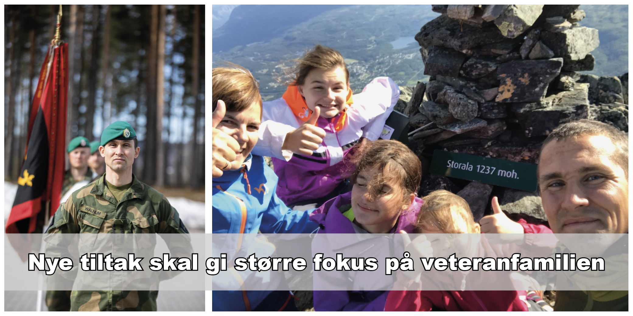 Veteranmeldingen: Større fokus på veteranfamilien
