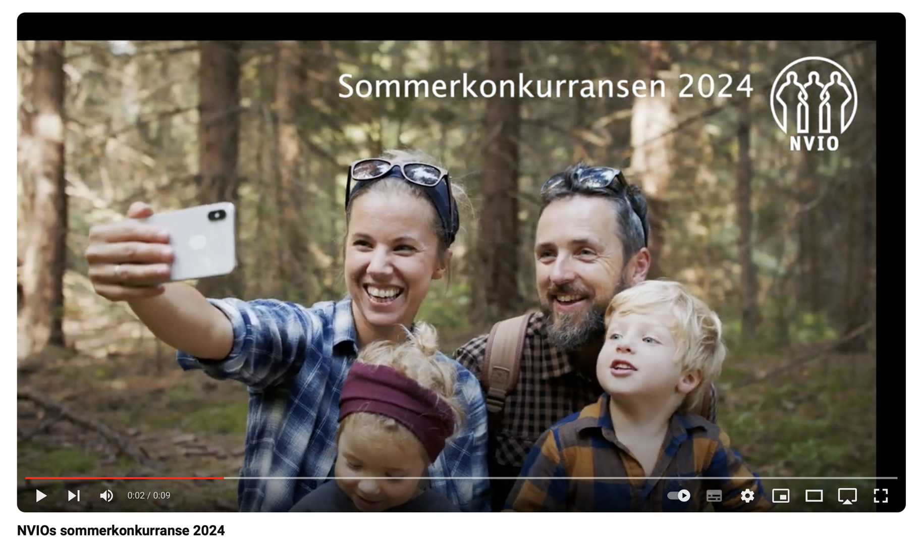 Årets sommerkonkurranse i NVIO