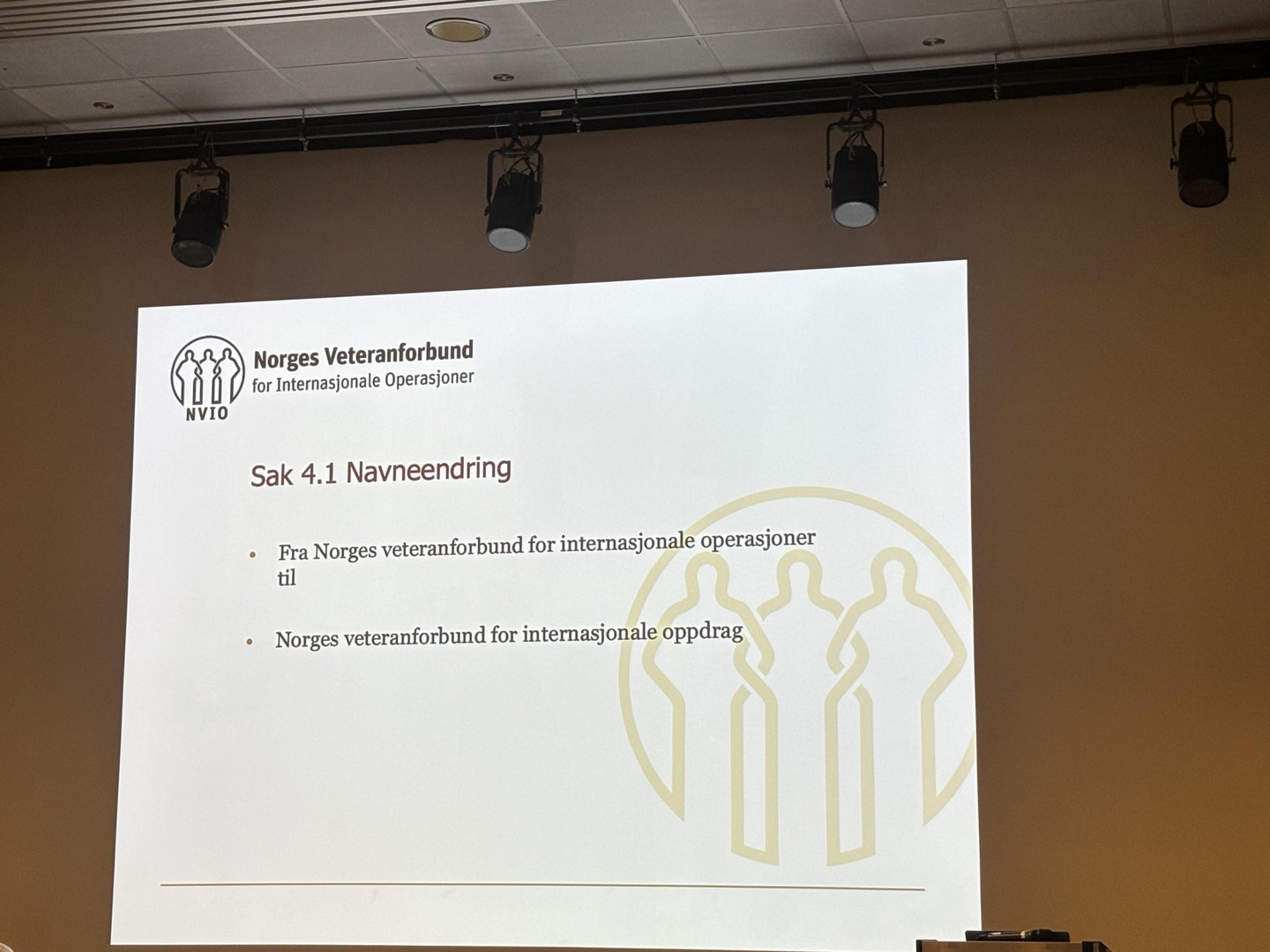 Landsmøtet vedtar navneendring 